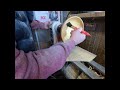 Footed Cedar Plate #woodturning