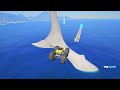 Testing LONG CARS vs SHARKS in GTA 5!