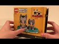 LEGO 40441 Shorthair Cat and Kitten Brickheadz Review!