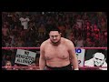 Quick Match Series: WWE 2k19 (Samoa Joe vs Chase Richard) LAST MAN STANDING!