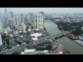 Drone over Smokey Mountain/Tondo slums (Manila, Philippines)