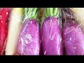 JAPANESE BLACK RADISH || GREEN RADISH ||PURPLE RADISH || 黒大根 || 緑大根 || 紫大根 ||