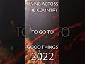 Flying Across Australia For Good Things Festival 2022.