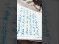 beautiful calligraphy