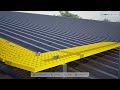 FRP Rooftop Walkway| Solar FRP walkway |FRP Gratings| Solar Racking Systems FRP Walkway Installation
