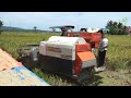 Very Agile!!! Kubota DC70 Plus Tractor Rice Harvesting Machine