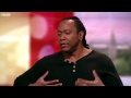 BBC News - Reginald D Hunter makes Sian Williams cry with laughter