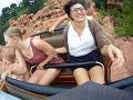 GoPro on Big Thunder Mountain Railroad with vomit!