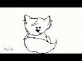 another animation test but its a cat