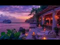 Bossa Nova By The Sea - Bossa Nova Jazz Music & Ocean Waves Sounds For Stress Relief, Deep Focus