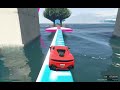 hard parkour race with wall ride in gta 5