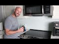 How to Clean a GLASS STOVETOP FAST with NO Harsh Chemicals