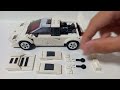 LEGO Speed Champions Lamborghini Countach Scissor Door Mod and Engine Bay Tutorial