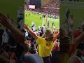 NFFC v sheff utd,  players lap after the game.