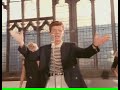 Never Gonna Give You Up, but an AI attempts to continuously generate more of the song with Lyrics