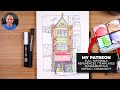 URBAN SKETCHING Tutorial | Easy Step-by-Step For Beginners