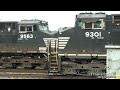 Norfolk Southern Trains in Harrisburg, PA (Part 1)