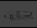 Old car drawing speedpaint