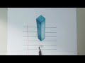 Draw 3d Floating Cube In Easy Way _ step by step