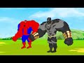 Rescue HULK SPIDERMAN, SUPERMAN vs ANTI-VENOM : Who Is The King Of Super Heroes?