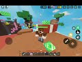 A noobs gameplay: Bedwars | ROBLOX