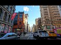 Dynamic NYC Driving in 4K - From Lower East to Upper West Side, Manhattan