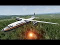 Airplane accidents Based on Real Life Incidents Compilation #2 | BeamNG DRIVE