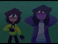 Chillin’ under the night time sky (deltarune animation)