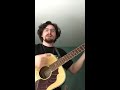 Thrice - Stumbling West (Acoustic Cover)