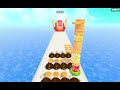 Pancake Run - Gameplay Walkthrough - All Levels (IOS, Android)