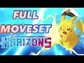 Captain Pikachu’s Moveset Compared to Ash’s Pikachu! Pokémon Horizons Anime Discussion