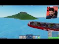 Buying The New $400,000,000 Cargo Ship in Roblox Shipping Lanes