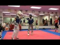 May 2015 Olympic Taekwondo Sparring Practice