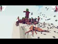 100x MINECRAFT ZOMBIE VILLAGER + 2x GIANT vs 3x EVERY GOD - Totally Accurate Battle Simulator TABS