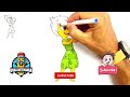 How to DRAW and COLOR JOY | intensely | INSIDE OUT 2 | EASY Drawing Step by Step For KIDS