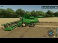 My Full John Deere Farm in Calmsden, Barley Harvesting│Calmsden│FS 22│Timelapse#1