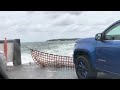 Ferry from Vineyard Haven to Woods Hole as hurricane Lee approached.