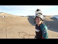 Street Bike with Paddle Tire at Sand Dunes