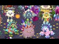 Light Island Evolution: Full Songs (All Common, Rare & Epic) | My Singing Monsters