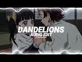 dandelions - ruth b. [edit audio]