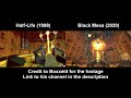 Half-Life & Black Mesa Test Chamber Scene (Side By Side)