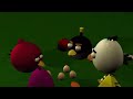 Angry birds dance to darkest desires