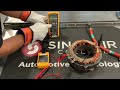 Sinclair Community College Automotive illustrates how to use an insulation or Mega Ohm Temeter