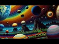 Psytrance - Fullon Morning / Space Rave mix 2024 (AI Visuals Trippy)