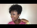 How to Turn a DrawString Ponytail into a Tapered Cut(TWA)