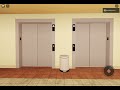 Schindler 330A HT Hydraulic Elevators @ Houston Methodist Continuing Care Hospital ROBLOX