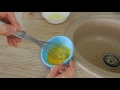 Готовим шампунь из яичных желтков