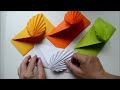 How to make a Colored Paper ENVELOPE | Easy Origami Tutorial DIY