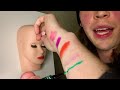 ASMR DOING YOUR MAKEUP 💄👄 (ear to ear, personal attention, whispering, roleplay, mannequin)