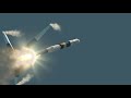 Soyuz rocket failure simulation